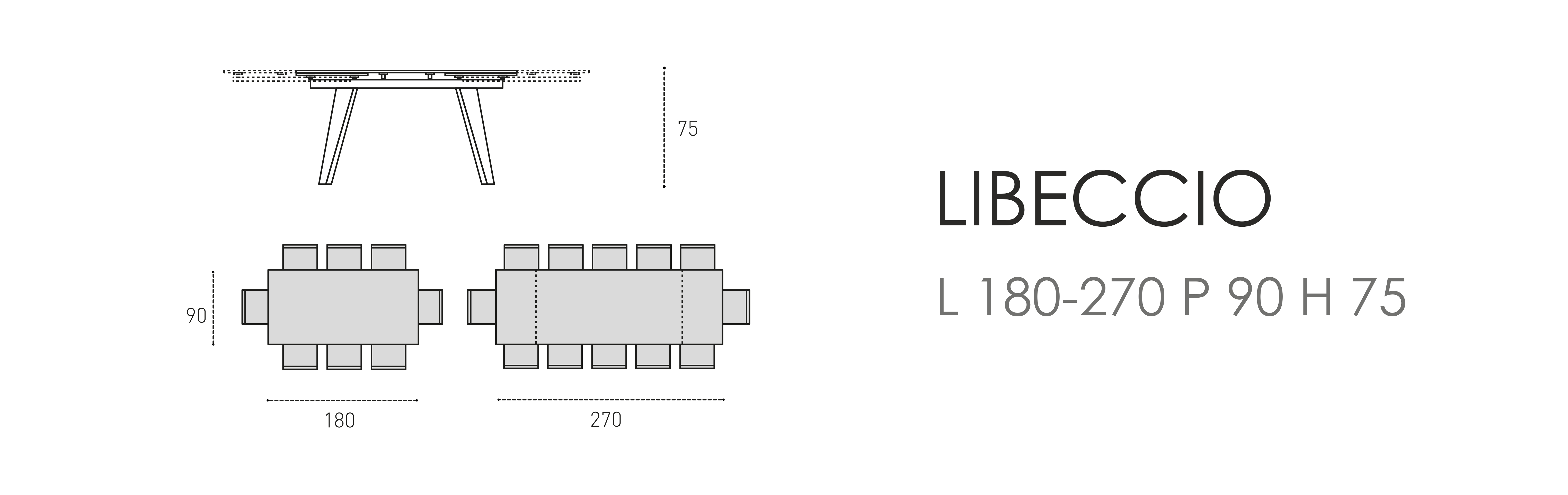 Libeccio L 180-270 P 90 H 75