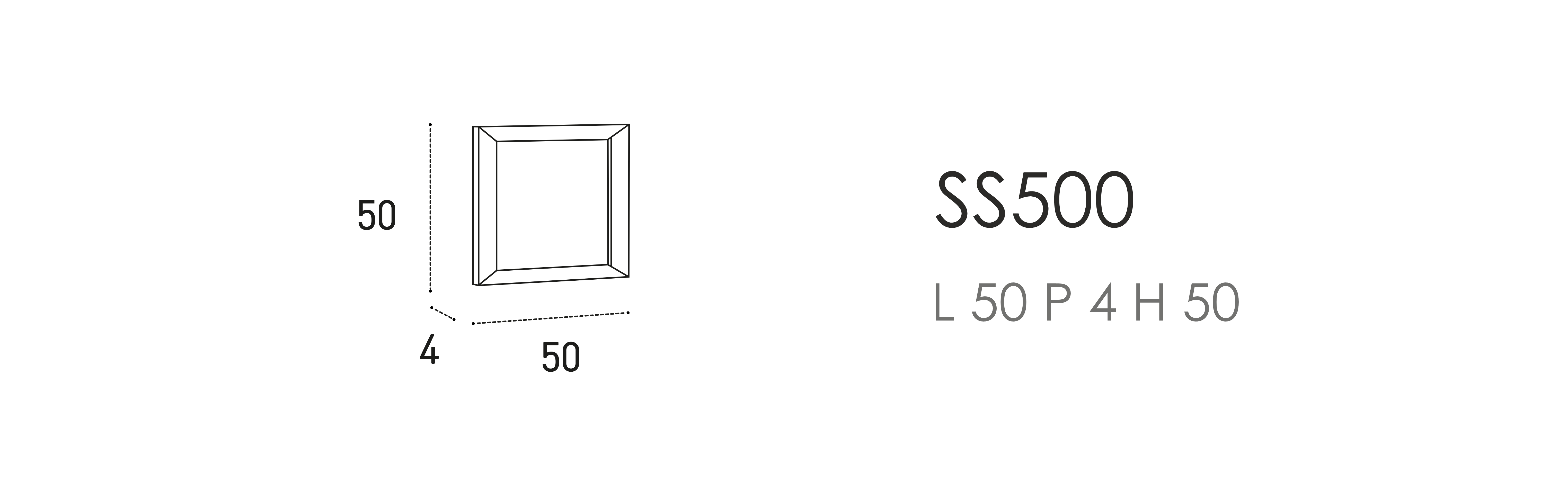 SS500 L 50 P 4 H 50