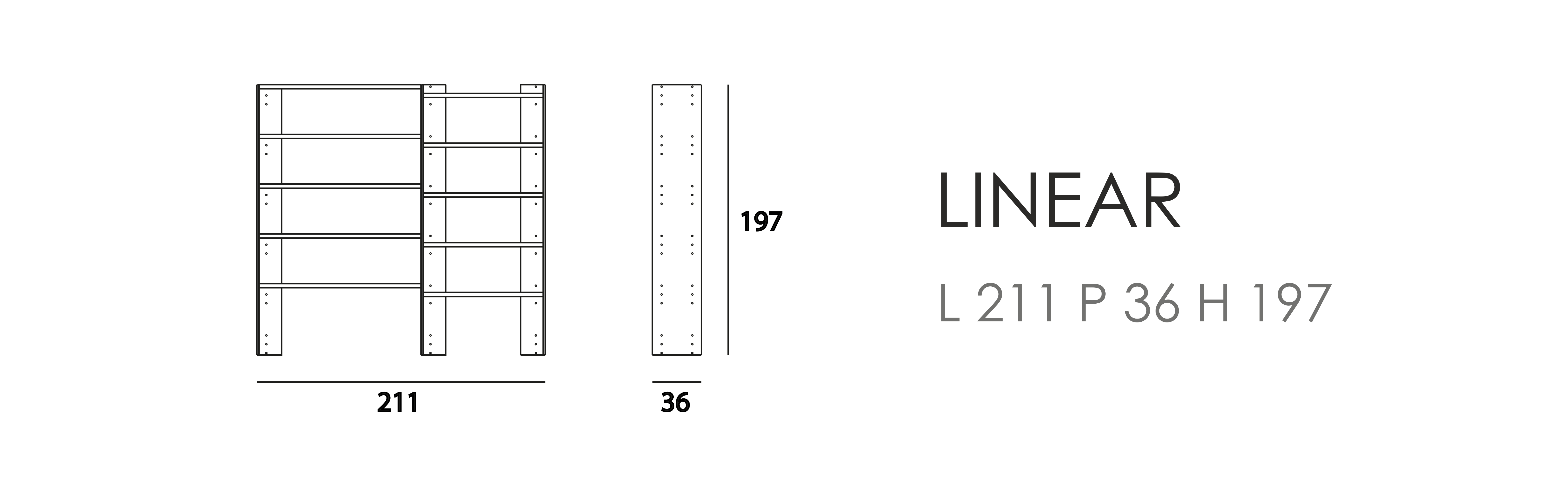 Linear L 211 P 36 H 197
