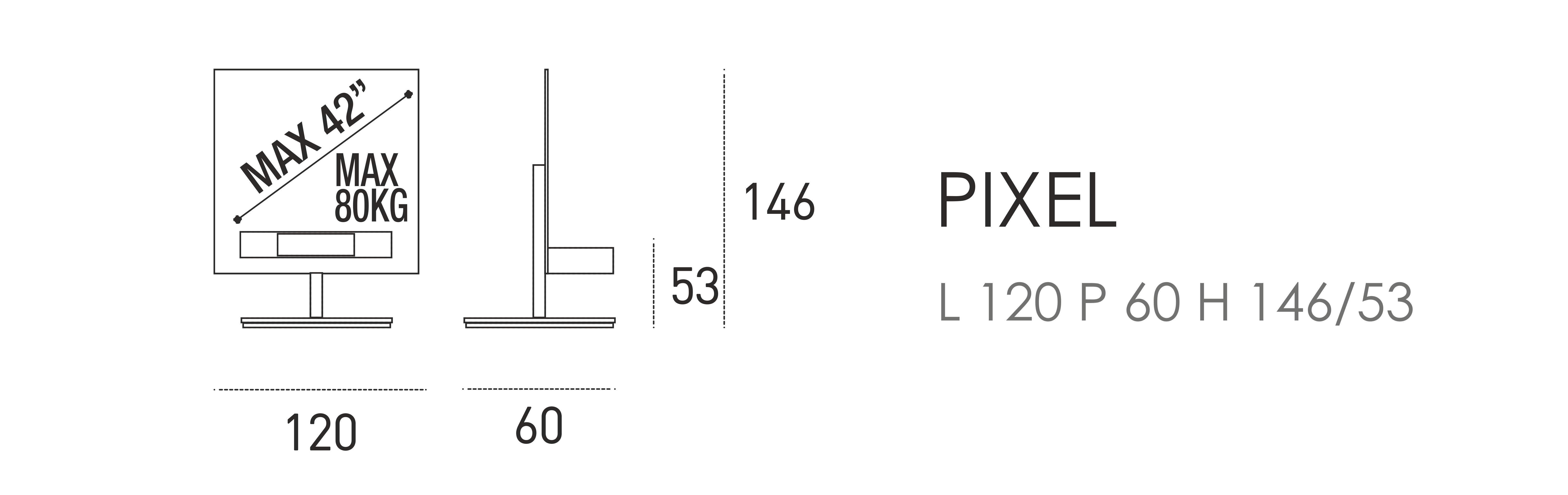 Pixel L 120 P 60 H 146/53
